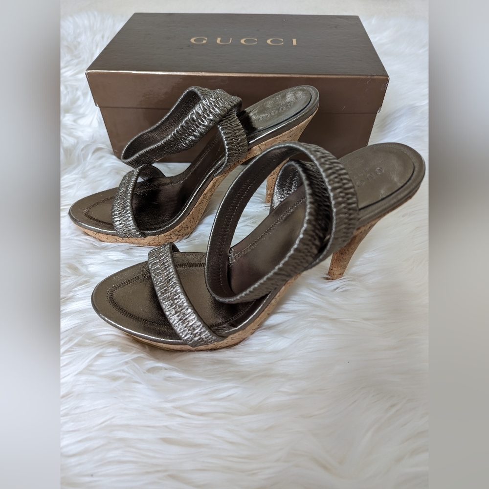 Gucci Sand Pelle S Gomma Sasso sandals